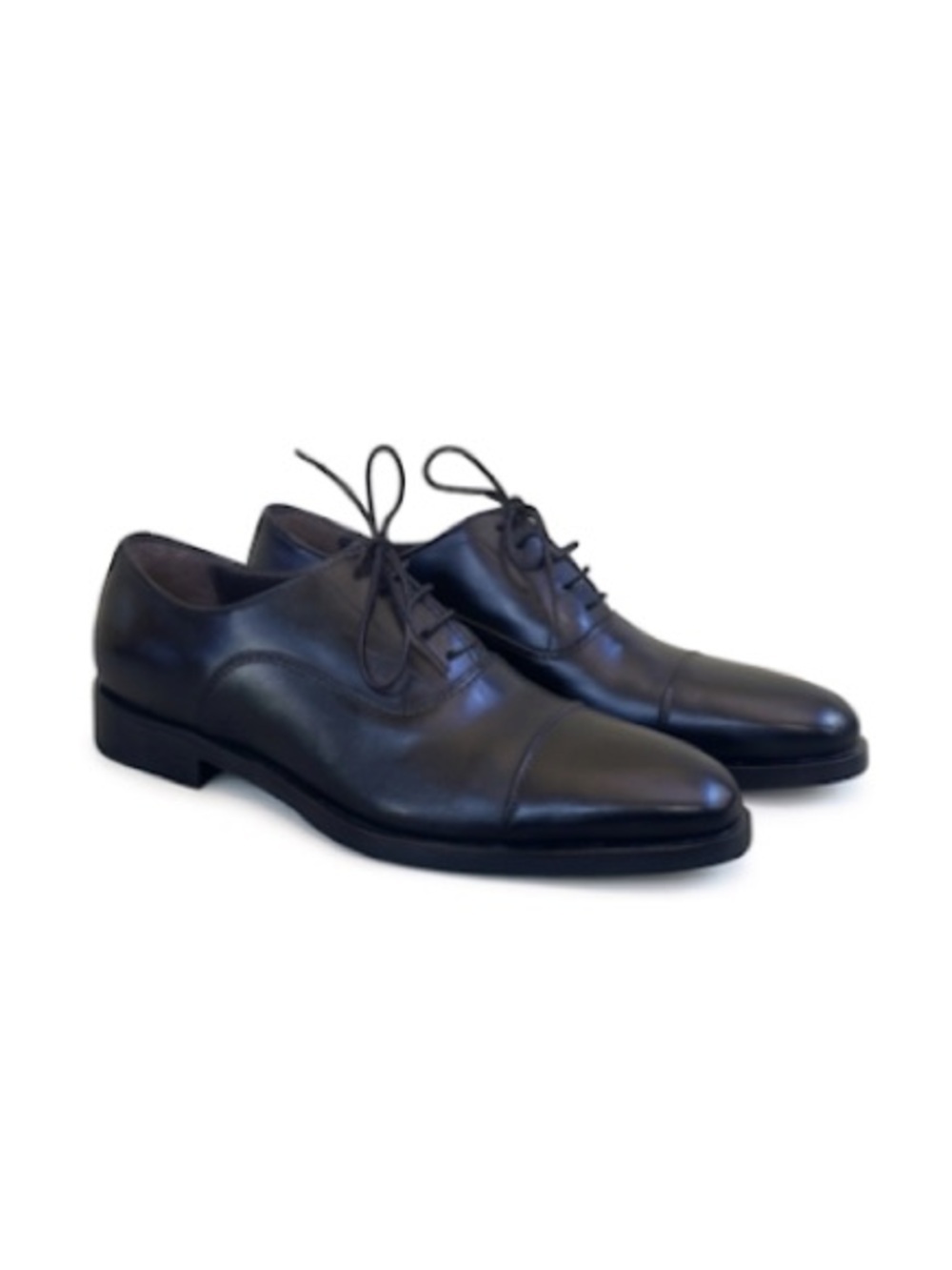 To Boot New York "Willy" Black Leather Cap Toe Oxfords Size 9.5 New Without Tag!
